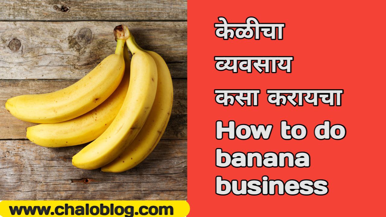How to do banana business